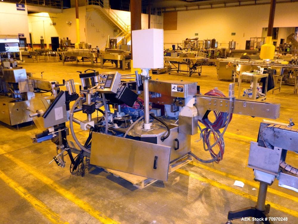 Used Krones Autocol Labeler, Serial #749-009, Built 1991. Includes a