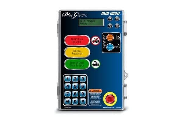 Blue Genius Touch Controls | Intelligent dock leveller control systems.