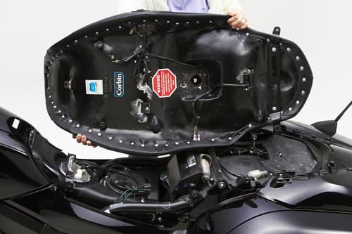 Corbin H-F6B-DT-E Dual Touring Seat(w/ Heat) for Honda Goldwing F6B ...