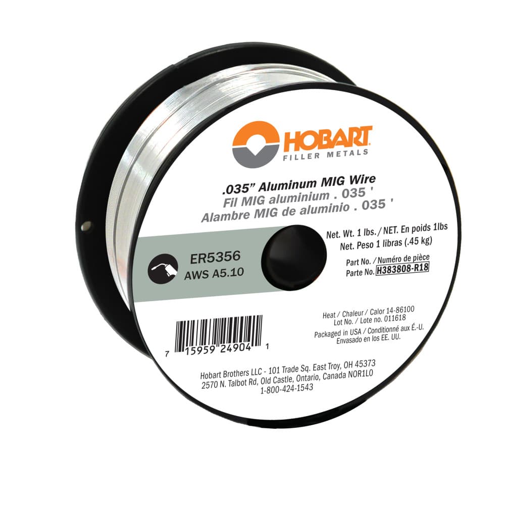 Hobart ER4043 General Purpose Aluminum MIG Welding Wire 0.035in H381808 ...