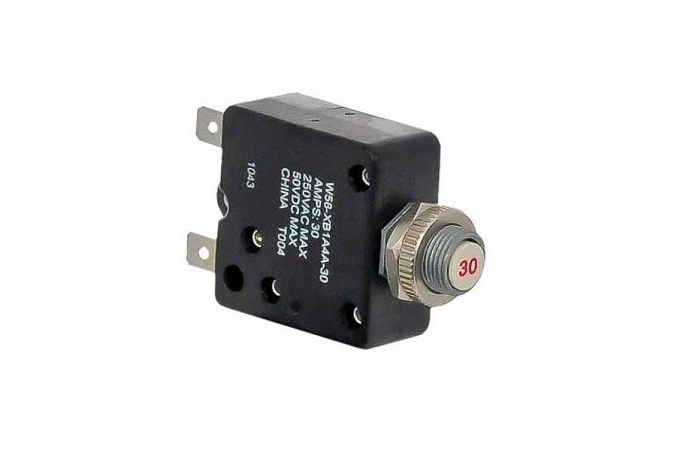 30 AMP Circuit Breaker Manual Reset RD-5-5874-0 (2601125) - AC Parts ...