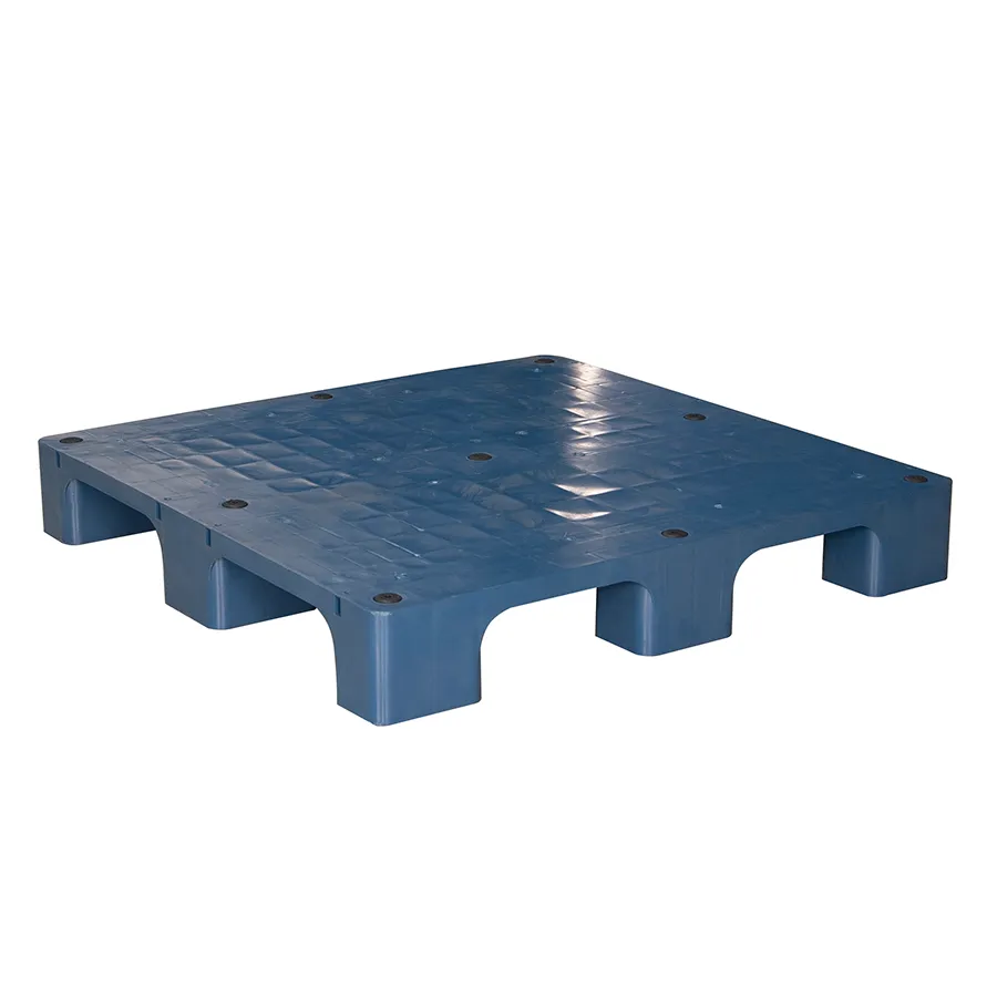 Stackable Plastic Pallets – 1000×1000 Solid Deck