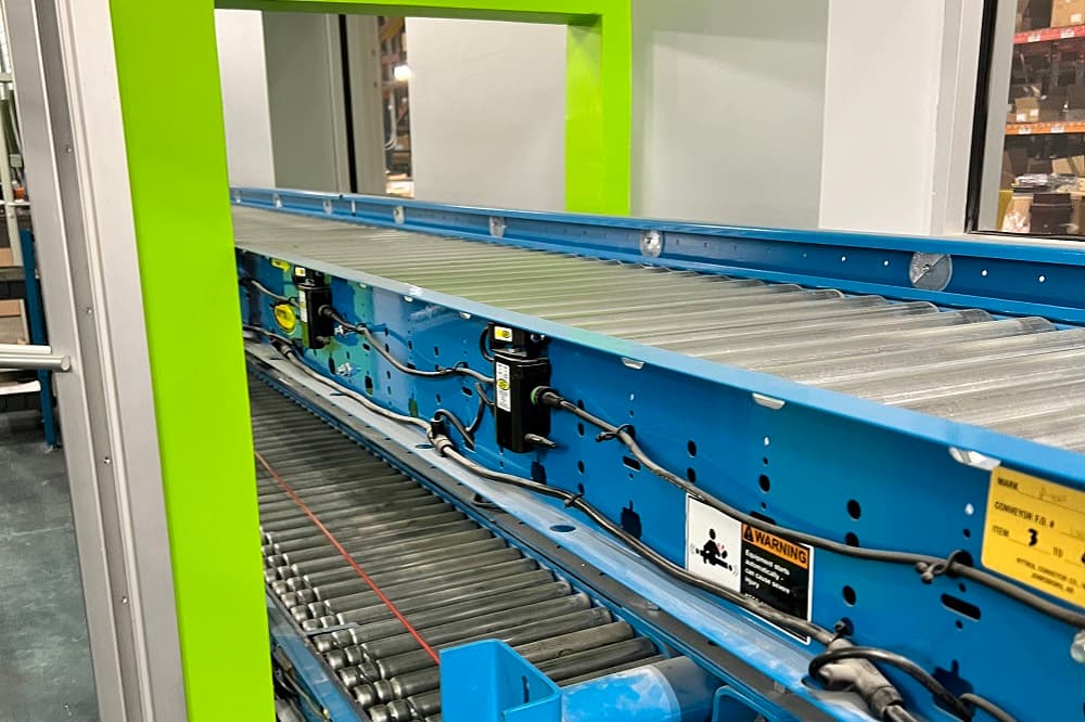 Used Hytrol E24 Volt DC Accumulation Conveyor