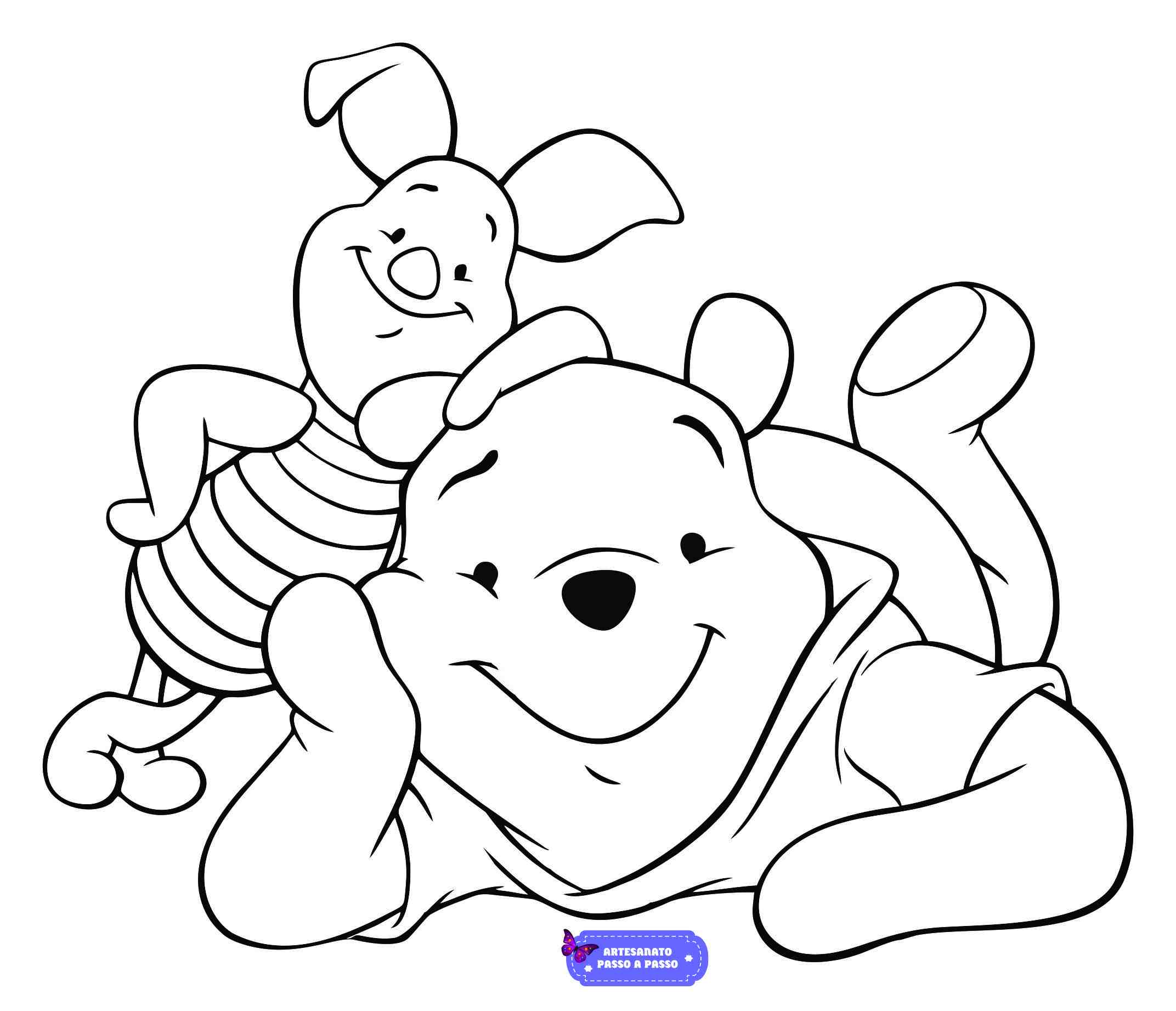 Desenhos para pintar e imprimir infantil - Artesanato Passo a Passo!
