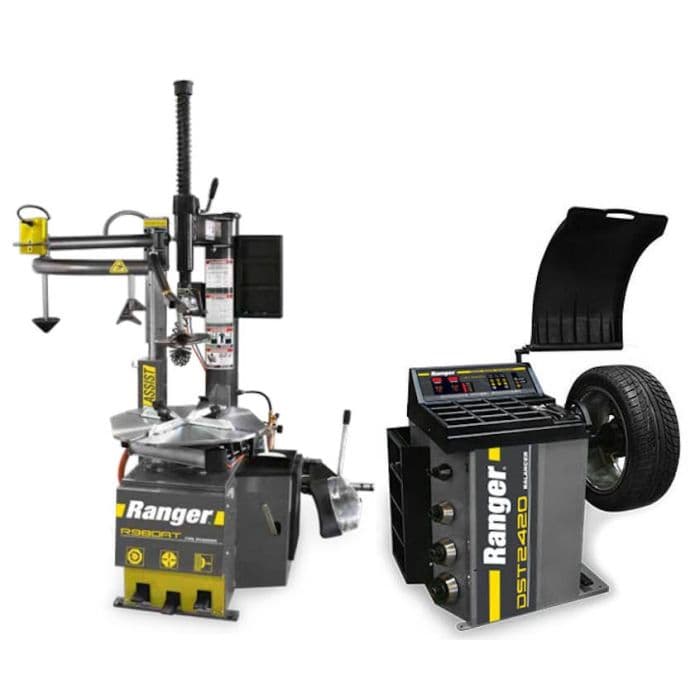 Ranger R980AT Tire Changer | DST2420 Wheel Balancer Combo