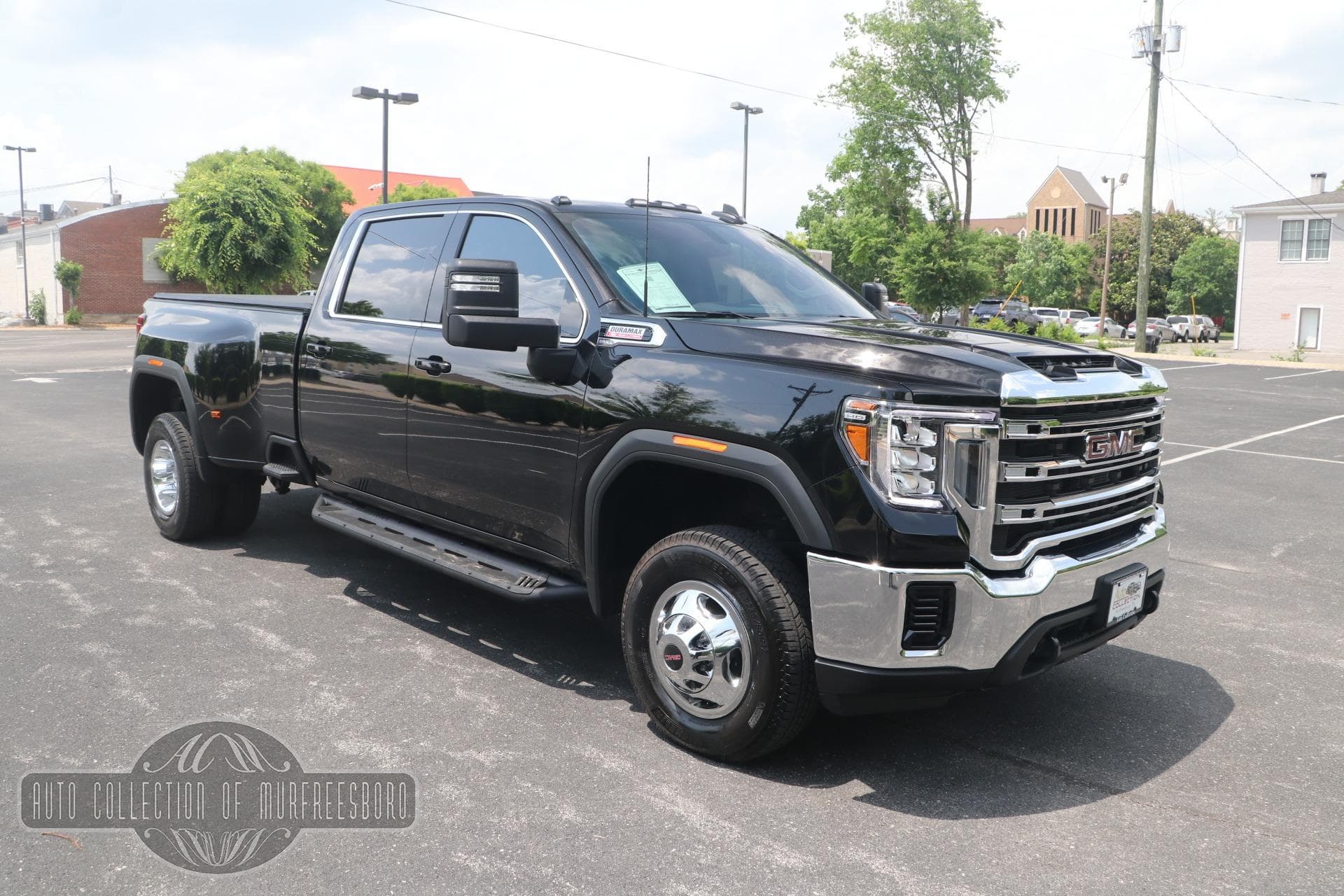 Used 2021 GMC Sierra 3500HD SLE CREW CAB 4WD Duramax 6.6 L Turbo Diesel ...