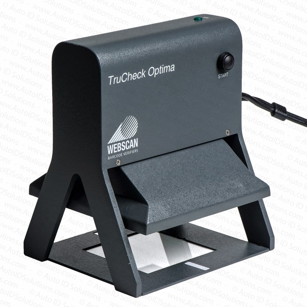 Webscan TruCheck Optima Plus Desktop Linear and 2D Bar Code Verifier ...
