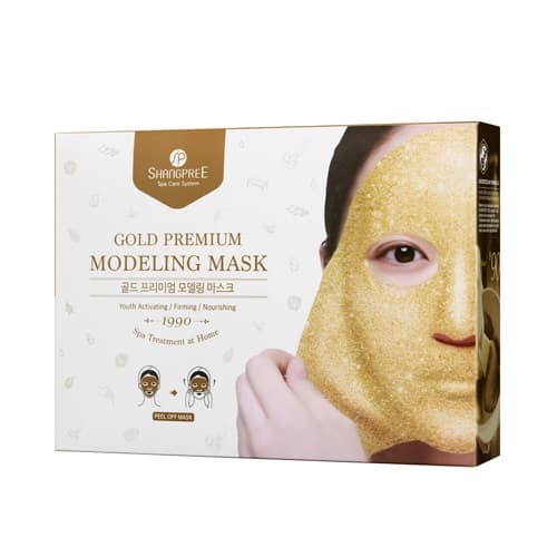 GOLD PREMIUM MODELING MASK GOMA 5 unidades SHANGPREE | Beauty Pro Cosmetic