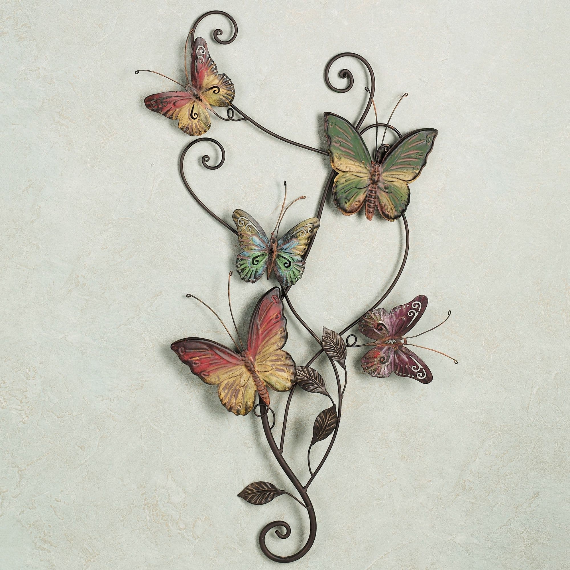 Top 15 of Large Metal Butterfly Wall Art