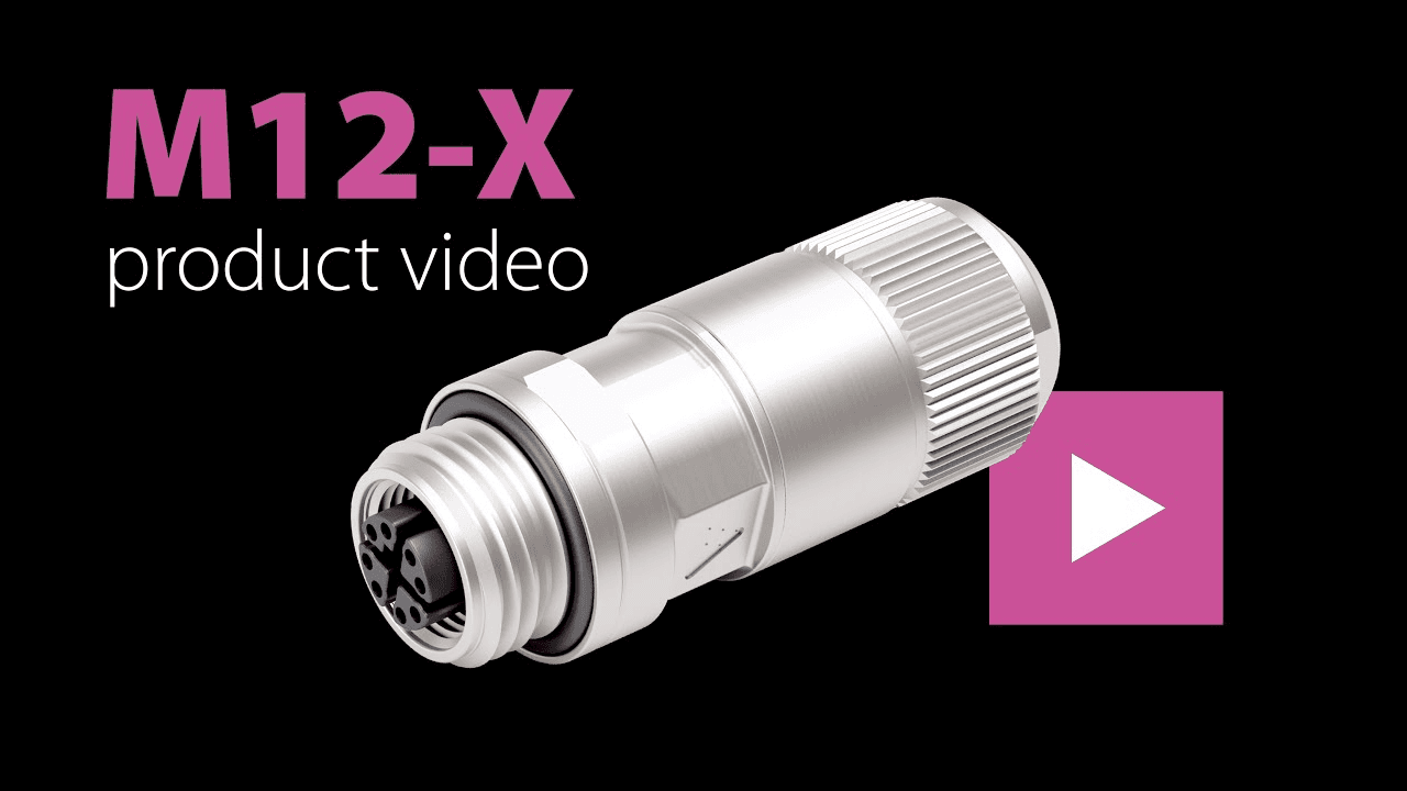 M12-X Ethernet Connector | IP67 Rated binder USA