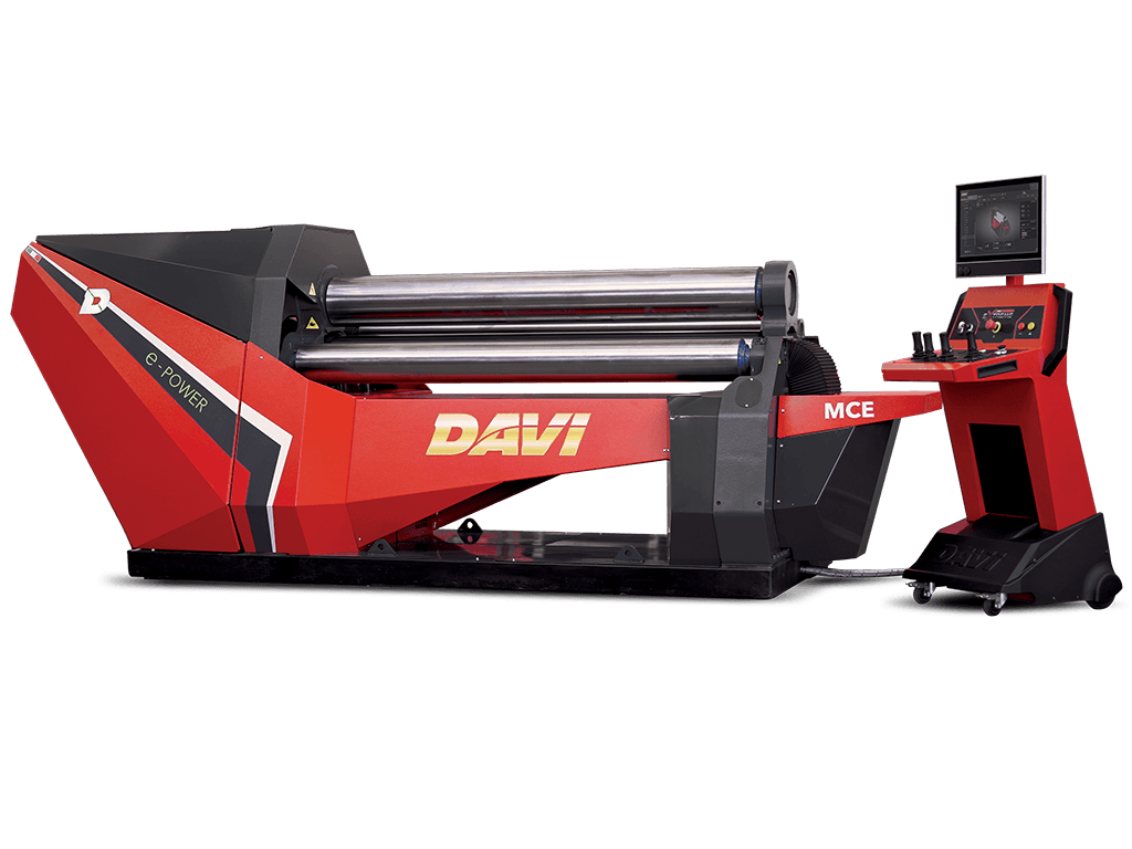 Davi MCB 4-roll Plate Rolling Machine 26mm – 50mm