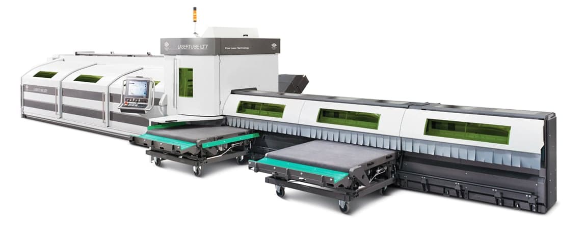 LT7 Lasertube - High-performance laser tube cutting machine | BLM GROUP