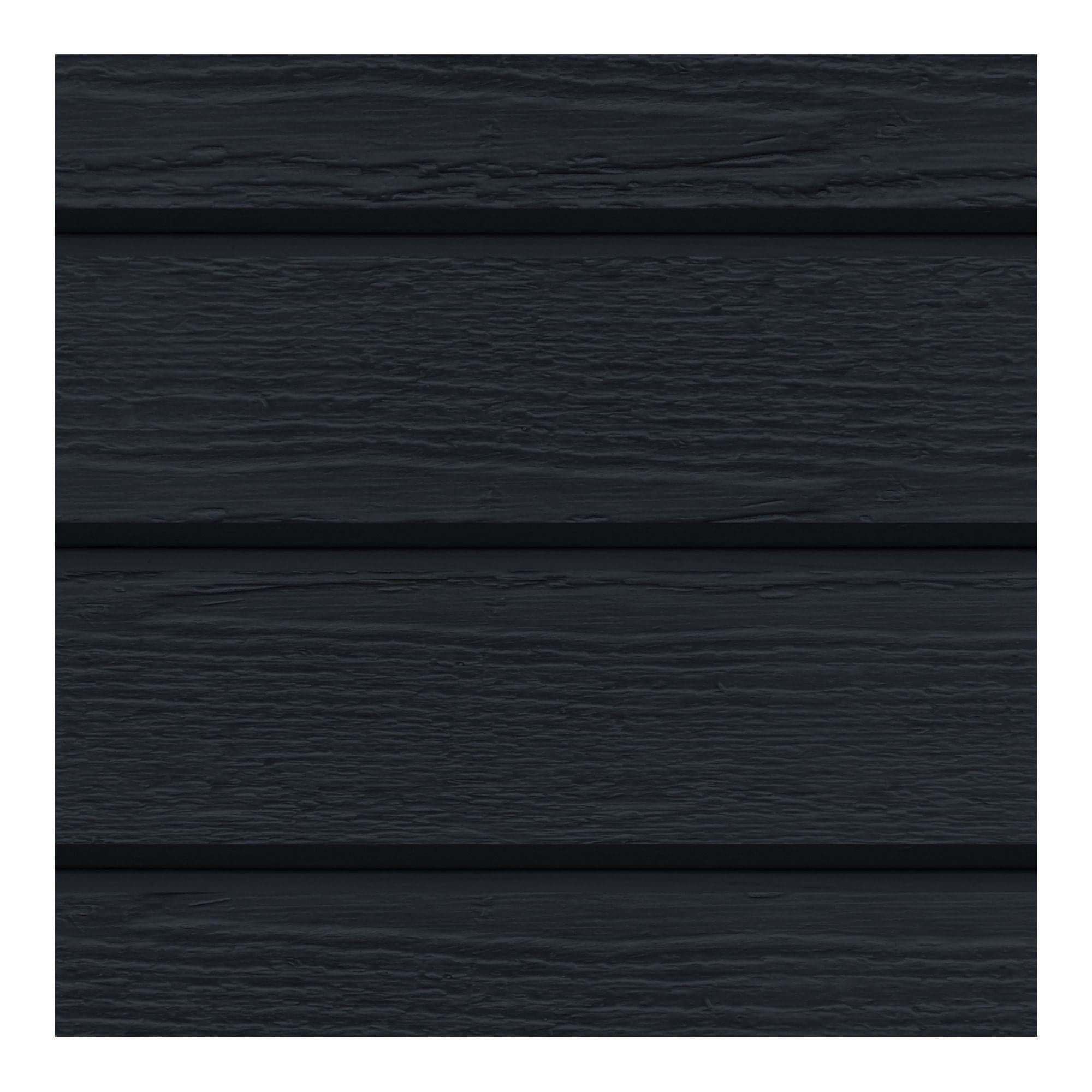 CanExel Vstyle Siding - 12" x 12' - Black from CANEXEL | BMR