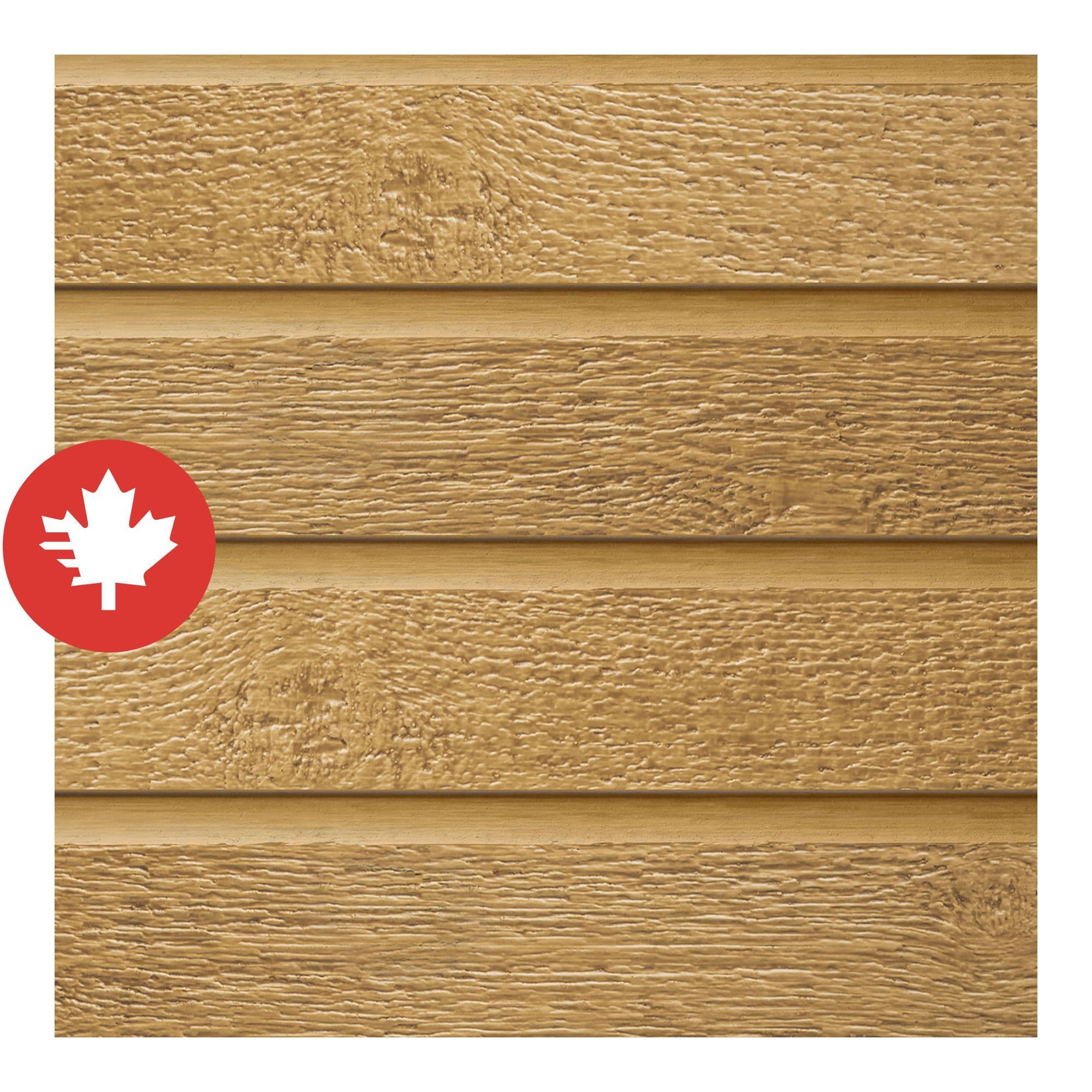 Ridgewood D5 Siding - 12" x 12' - Sandalwood from CANEXEL | BMR