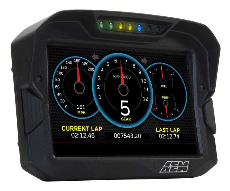 AEM CD-7 Digital Dash Display Carbon Fiber – Brewed Motorsports