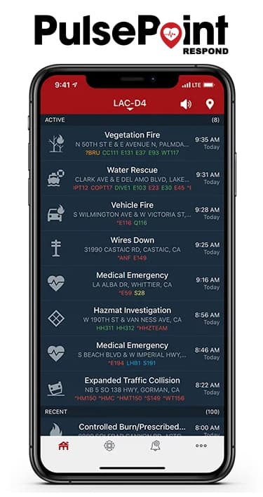 PulsePoint Respond - Emergency Communications Center