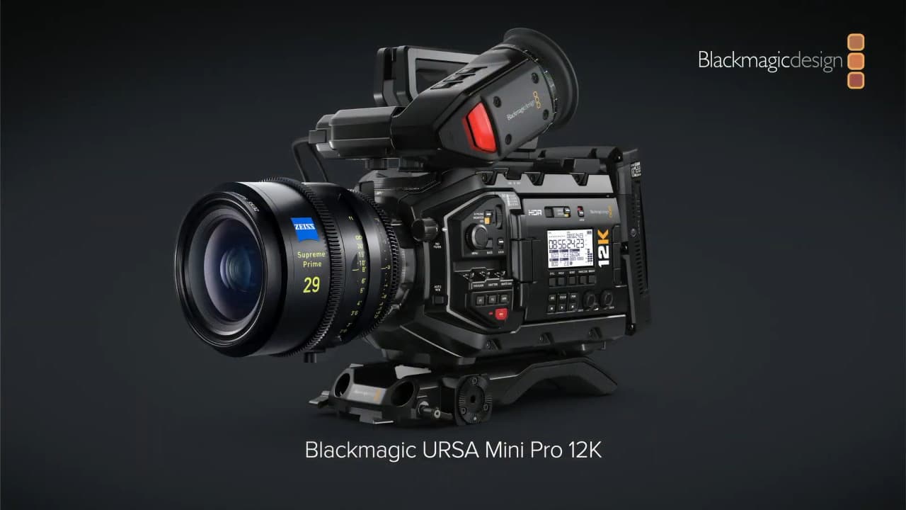 Blackmagic URSA Mini Pro 12K Announced - Super35, Up to 12K 60FPS in ...