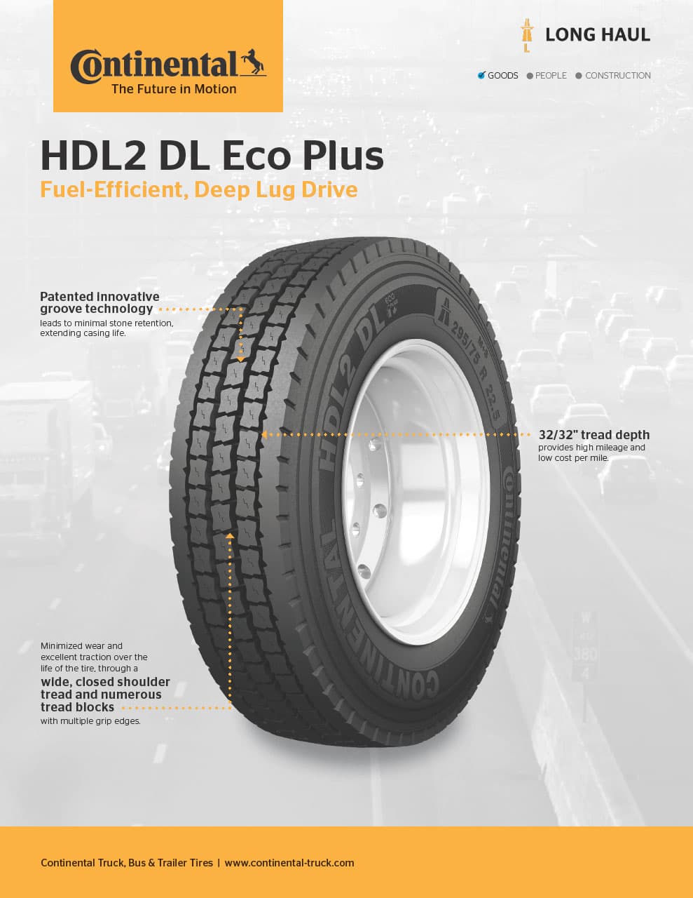 HDL2 DL Eco Plus | Continental Truck Tires