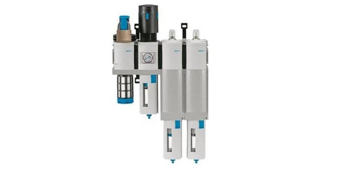 Festo debuts MS series filters to ensure clean compressed air