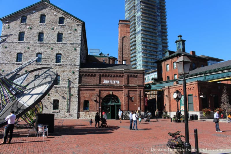 Toronto Distillery District | Destinations Detours and Dreams