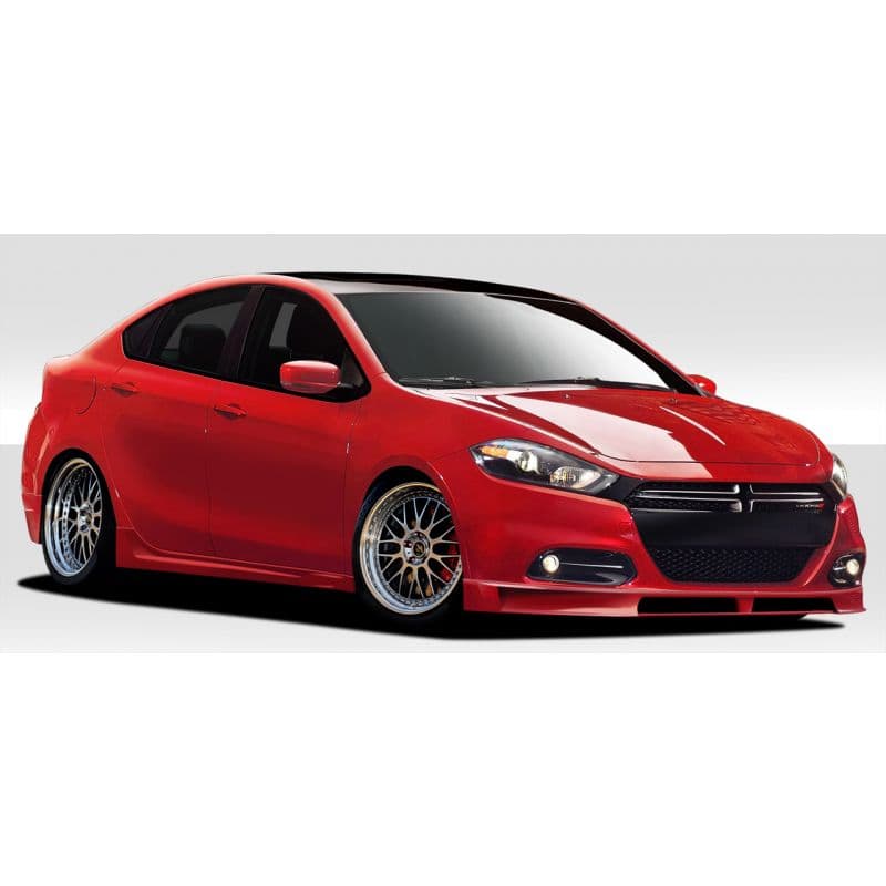 2013-2016 Dodge Dart Duraflex Racer Body Kit (dual exhaust) - 4 Piece