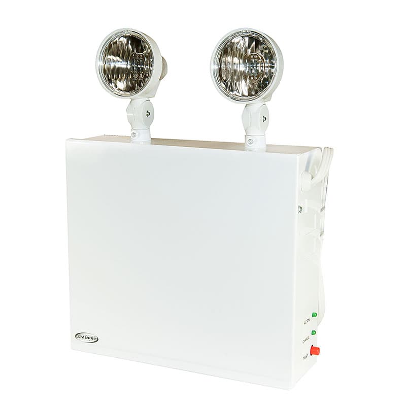 Stanpro SLB12100-2N3LJ Steel Emergency Lighting Battery Unit with LED ...