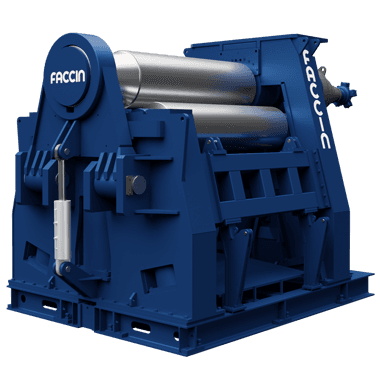 Automated 4-Roll Plate Roll | 4HEL: Max Efficiency - Faccin Group