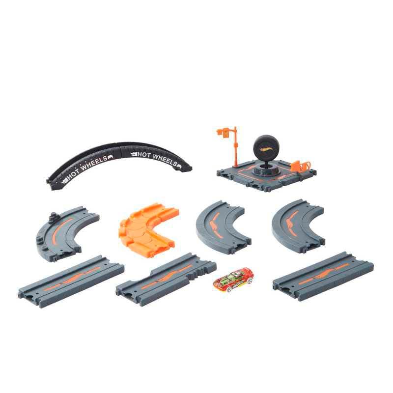 Hot Wheels City Expansion Track Pack Set And Car