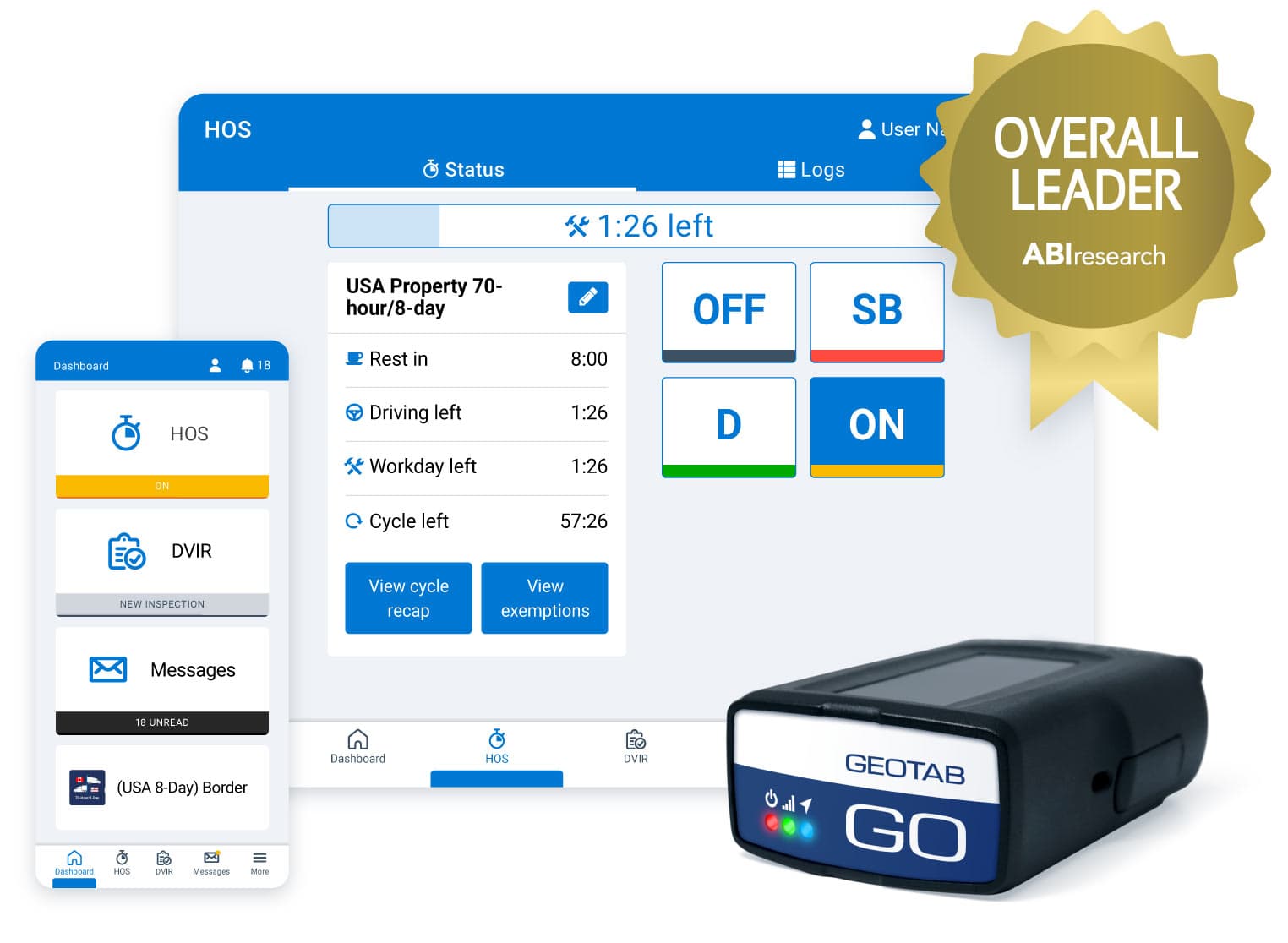 ELD Compliance Solution: ELD Software and Hardware | Geotab
