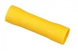 IDEAL Industries 84-9301 Vinyl Insulated Butt Splice, Yellow, 12 to 10 ...