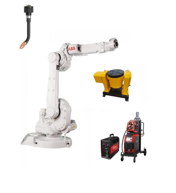 ABB Welding Robot IRB 1660ID-4/1.55 Industrial 6Axis Robot Arm With ...