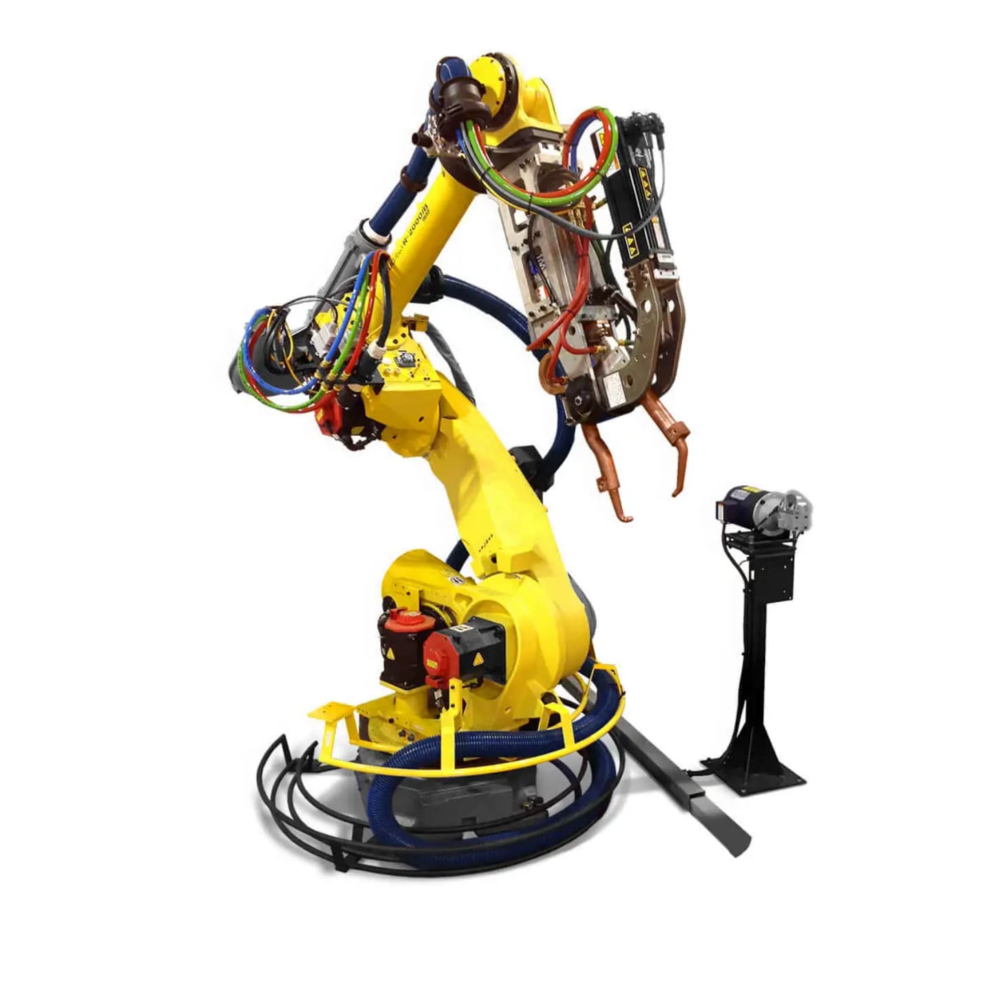 Robotic Spot Welders Fanuc R-2000iC/125L Industrial Robot Arm With Spot ...