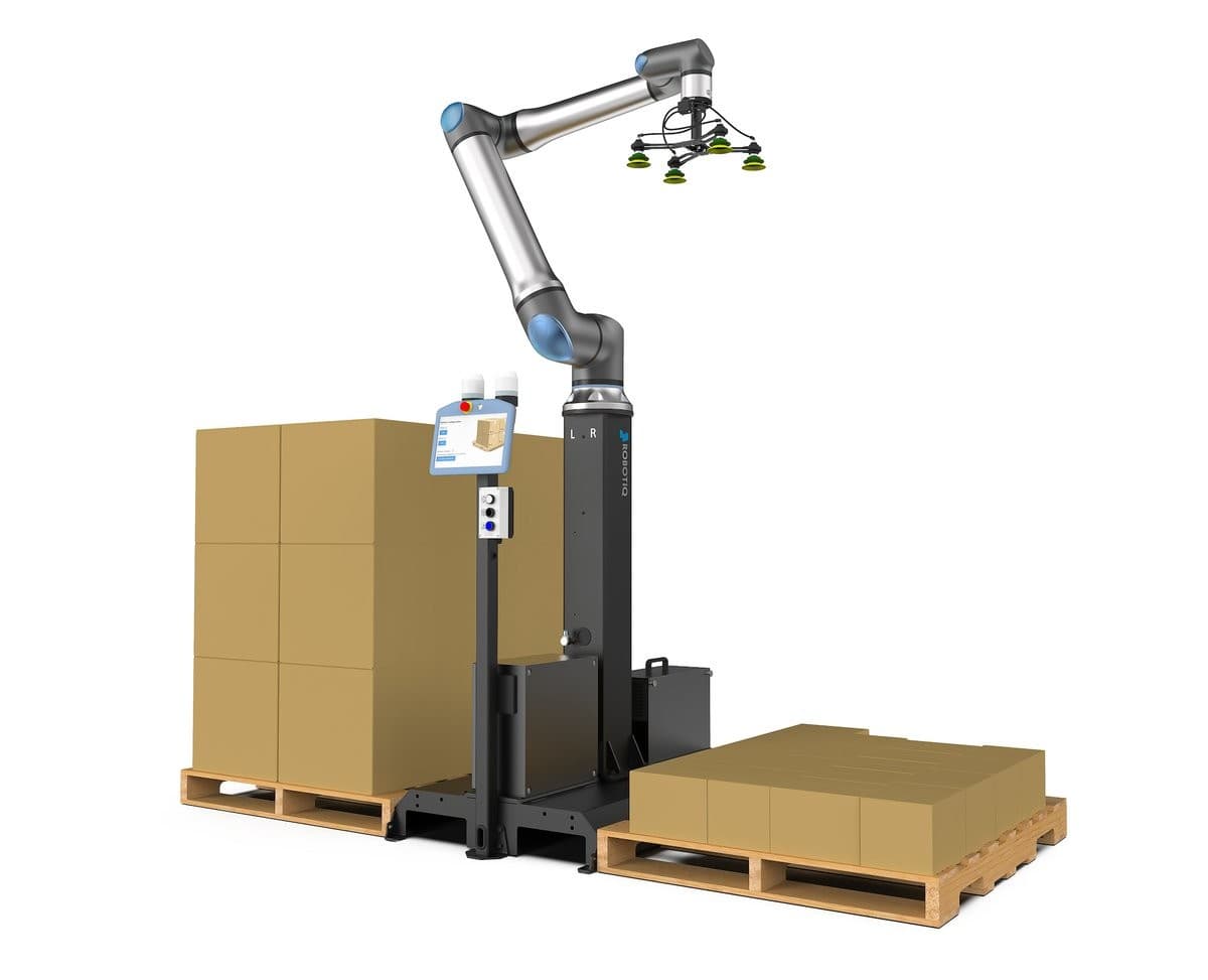 Cobot Palletizing Solution For Universal Robot UR20 With CNGBS Robotic ...