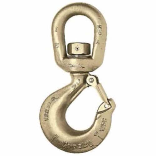 Crosby L322AN Alloy Swivel Hook With Latch - 1.25t to 22t WLL