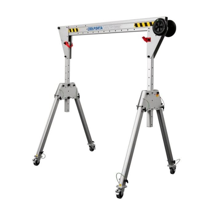 Reid Lifting Porta Gantry Rapide 500kg SWL | Portable Aluminium Gantry ...