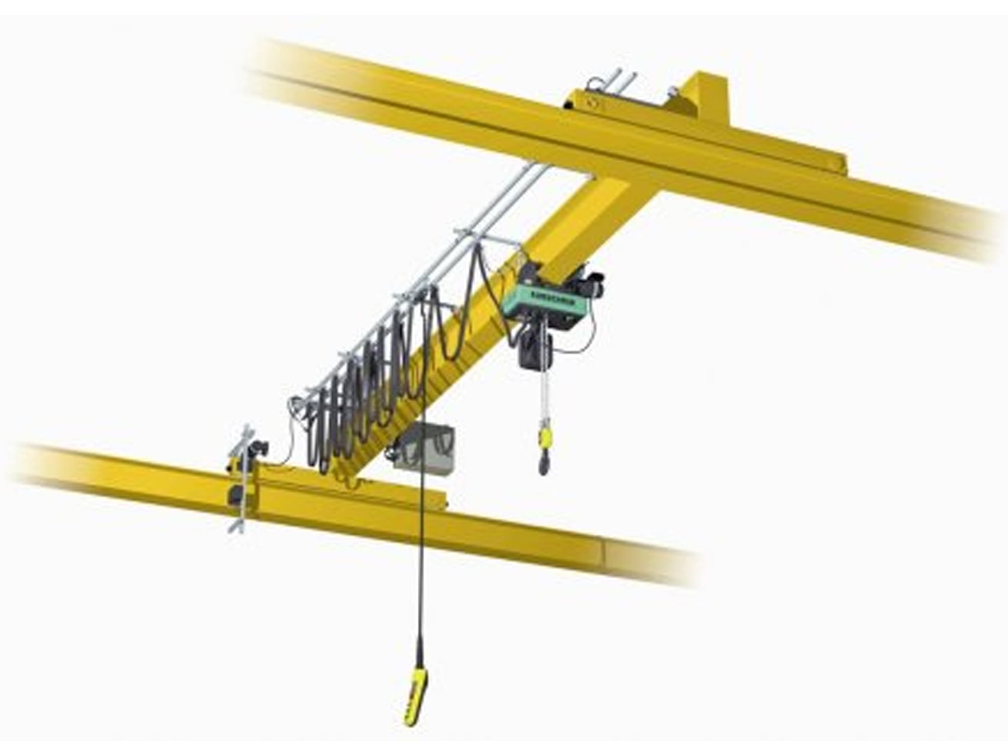 Single Girder Overhead Crane (Top Running with Electric Chain Hoist)