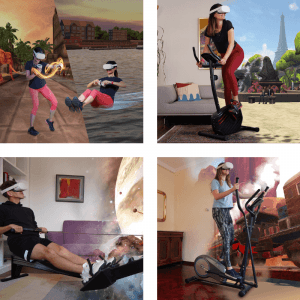 HOLOFIT - VR Fitness App for Your Rower, Bicycle or Elliptical