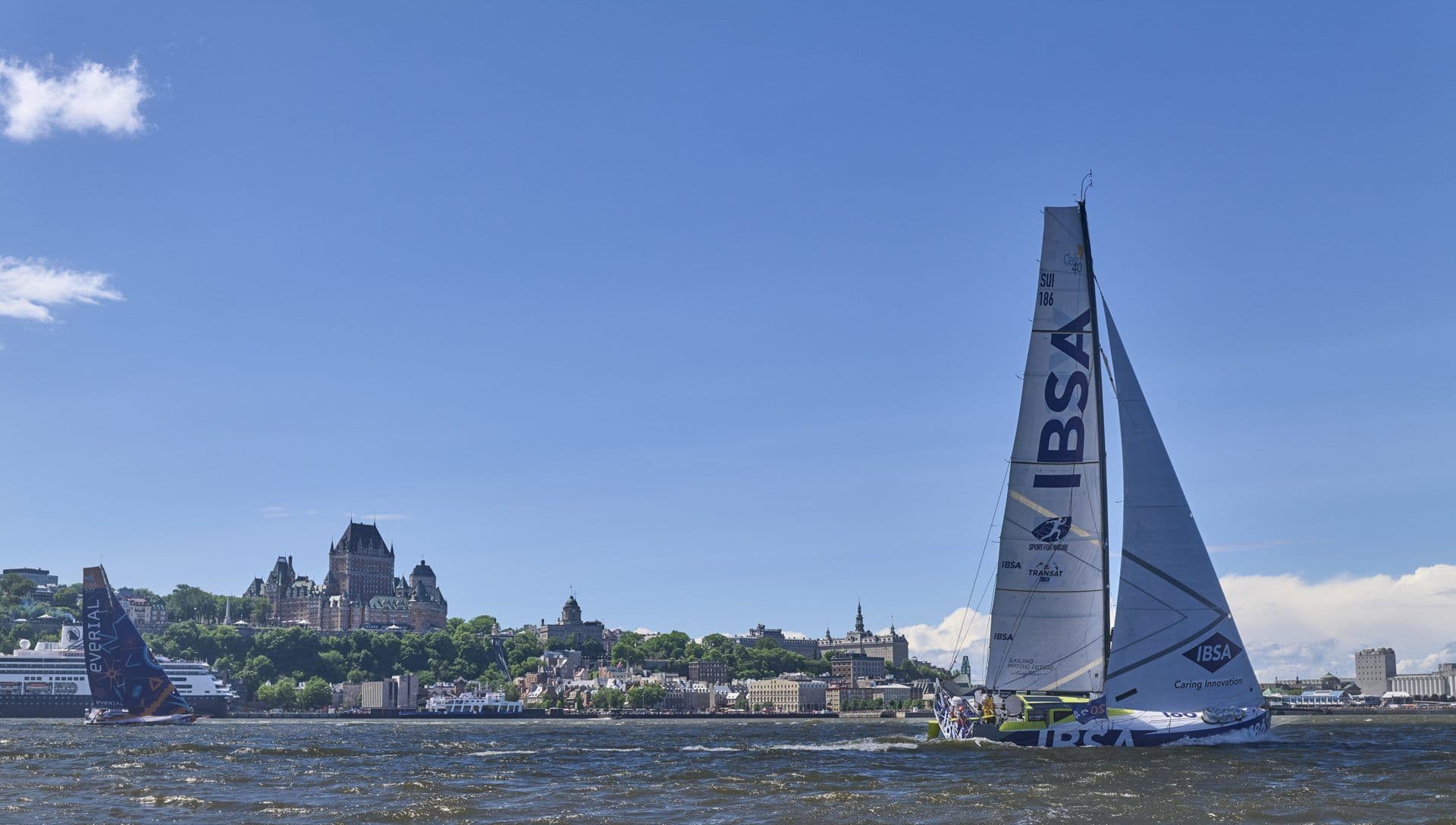 The Transat Québec Saint-Malo from Alberto Bona’s story - IBSA Sailing