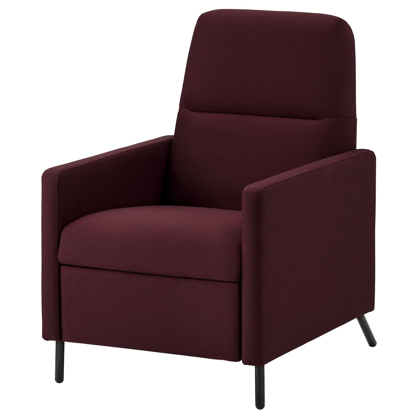 GISTAD recliner, Idekulla dark red - IKEA