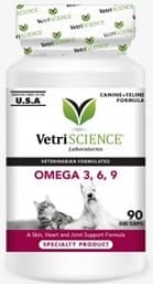Vetri Science OMEGA 369 – Omega Fatty Acid Supplement for Dogs & Cats