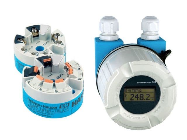 Temperature transmitter | iTEMP TMT82 HART® 7 | Contact Endress+Hauser ...