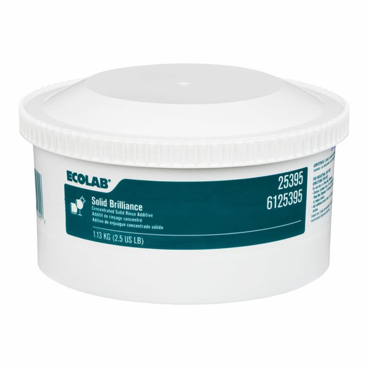 Ecolab Solid Power Solid Brilliance Concentrated Dishmachine Rinse Aid ...