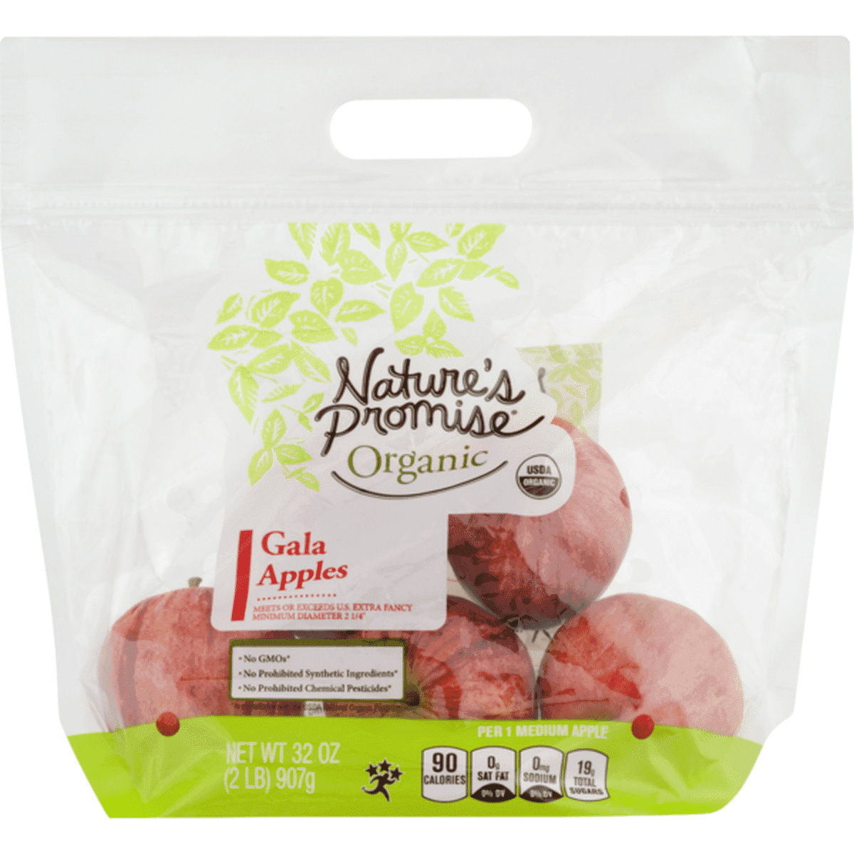 Nature's Promise Apples, Gala, Organic, Bag (32 oz) Delivery or Pickup ...