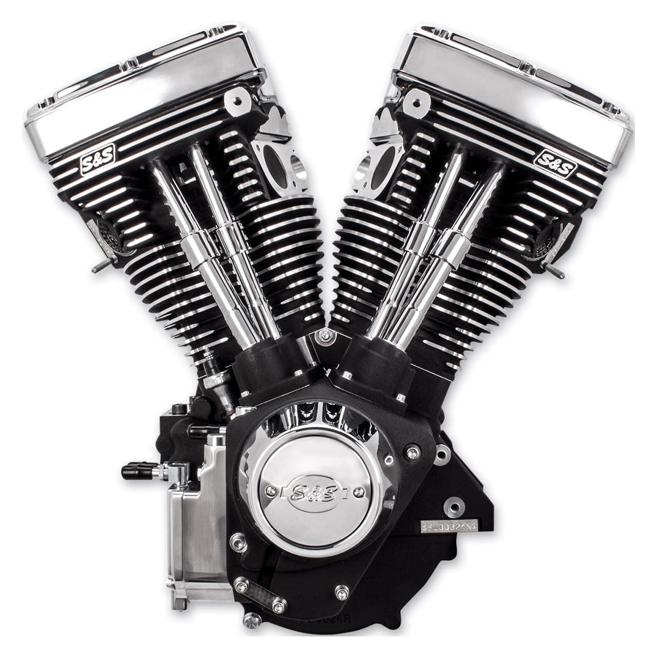 S&S Cycle V111 V Series Long Block Engine For Harley EVO 1984-2000 ...