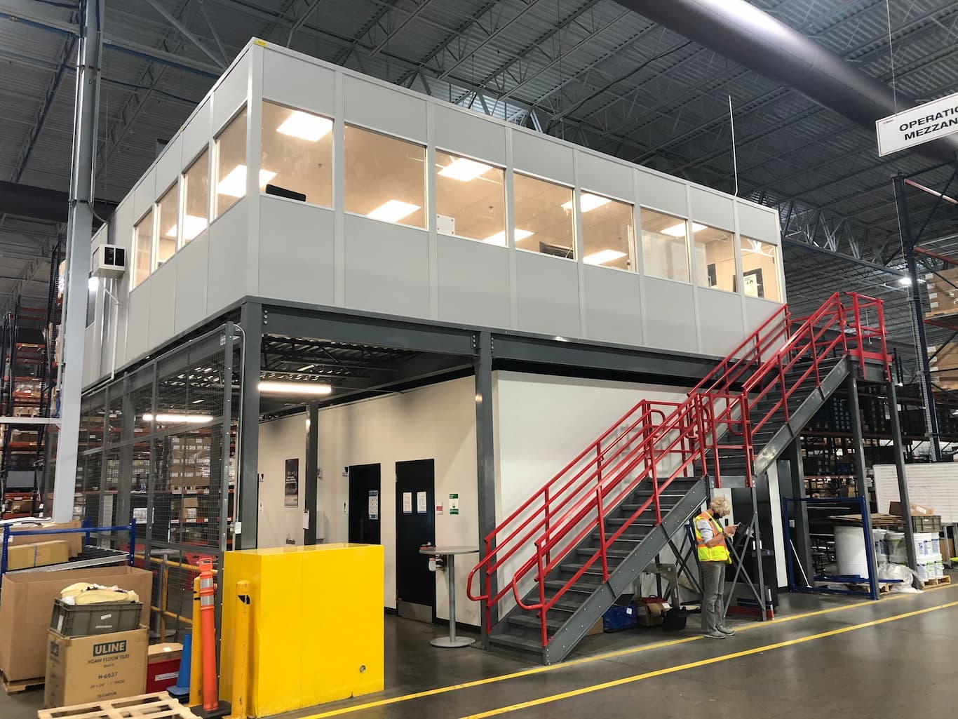 Elevate Your Office Space with a Structural Mezzanine