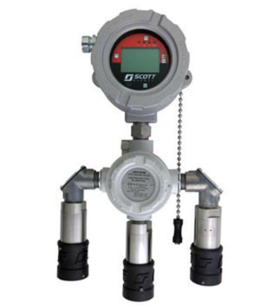 3M Scott Safety Meridian Universal Gas Detector - Keison Products