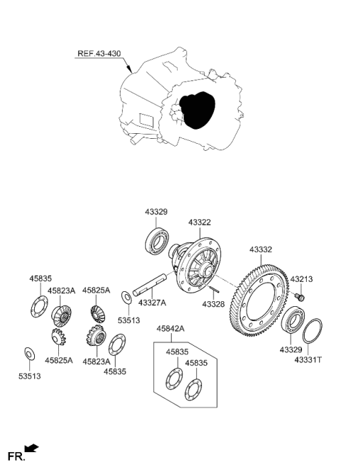 Transaxle Gear-Manual - 2021 Kia Rio