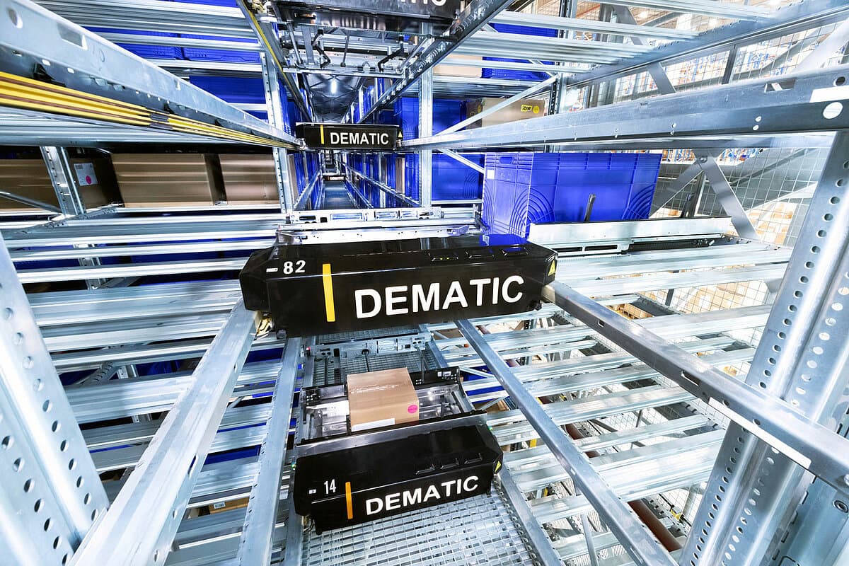 Dematic automatisiert Lager mit Multishuttle-System: LEBENSMITTELTECHNIK