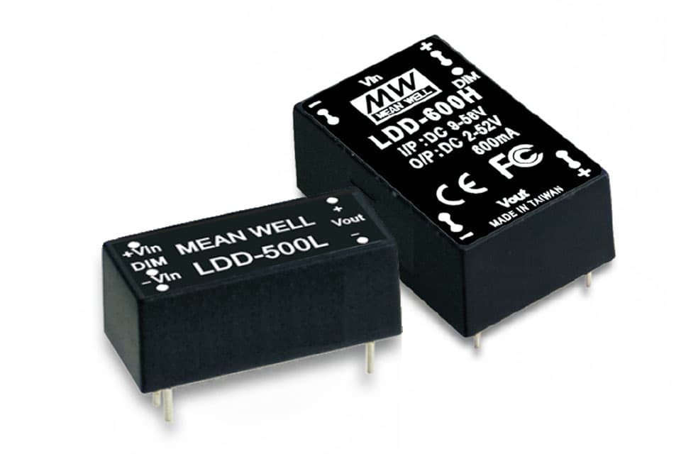 Mean Well Announces New Series of DC/DC Constant Current LED Drivers ...