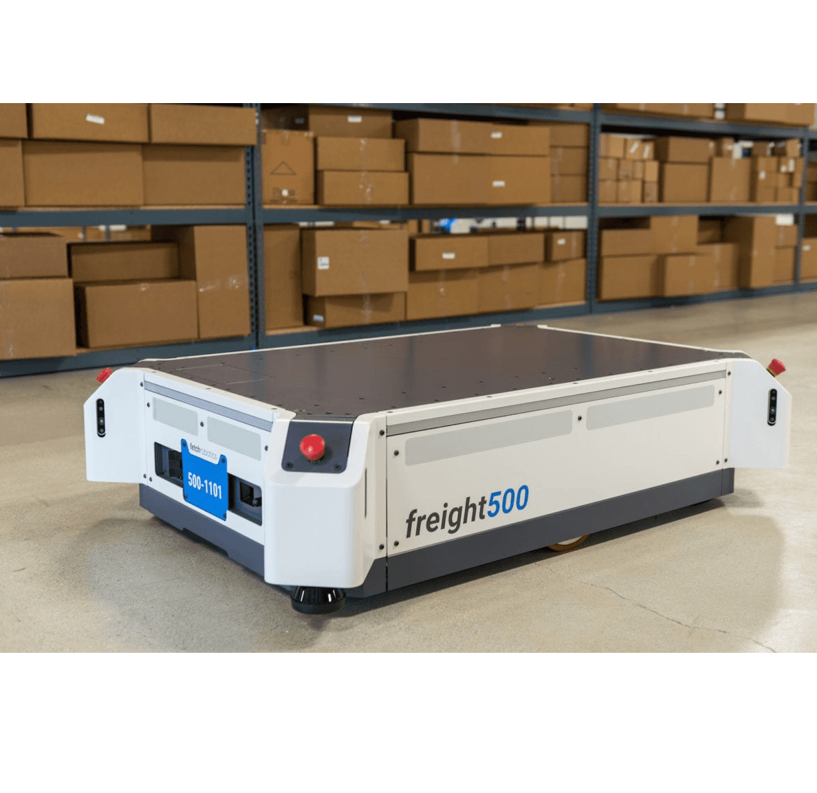 Base mobile robot AGV AMR Logistique Freight500 Fetch Robotics - Leobotics